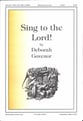 Sing to the Lord Two-Part choral sheet music cover